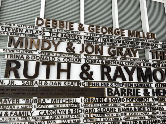 Some names of the people who made this building happen.